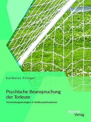 cover image of Psychische Beanspruchung der Torleute